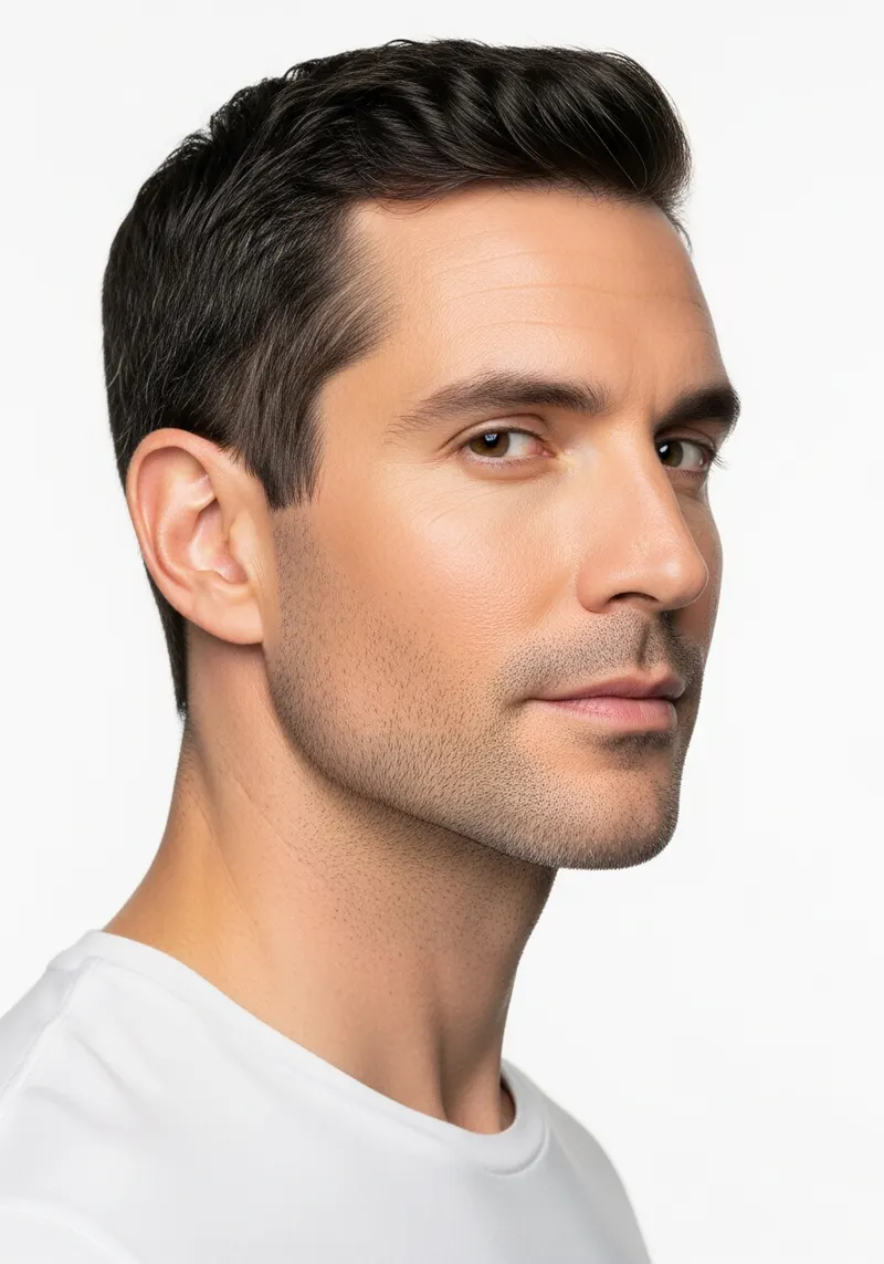After Jawline Contouring treatment