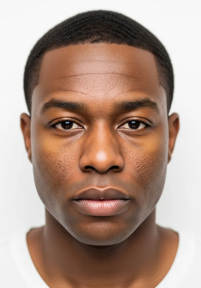 Before PRP Facial treatment