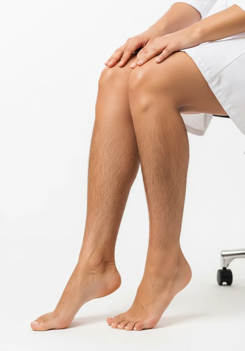 Before Laser Hair Removal treatment